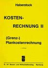 Kostenrechnung Ii Grenz Plankostenrechnung Mit Fragen Aufgaben