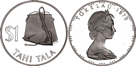 Tala Elizabeth Ii Nd Portrait Silver Proof Issue Tokelau