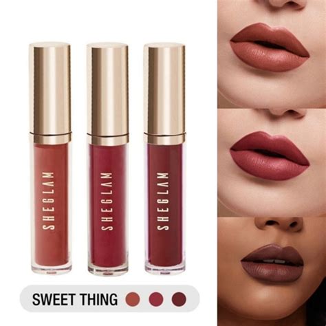 Sheglam Matte Allure Mini Liquid Lipstick Set Sweet Thing