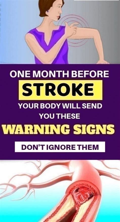 One Month Before Stroke Your Body Will Send You These Warning Signs