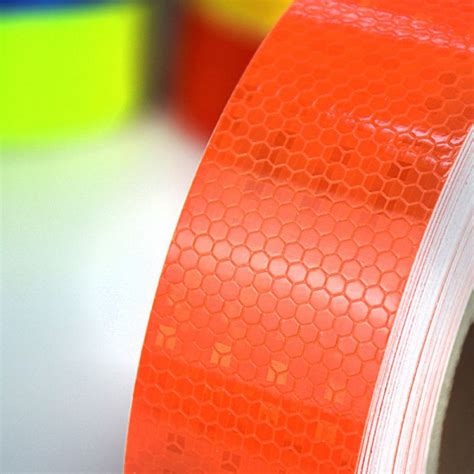 Ruban Adh Sif R Fl Chissant Orange Fluorescent Haute Visibilit Vente En