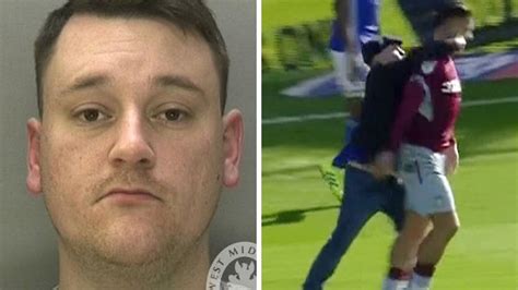 Football fan jailed for running on pitch and punching Jack Grealish ...