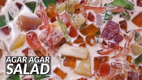 How To Make Agar Agar Salad Youtube