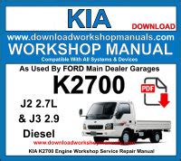 Kia Workshop Manuals