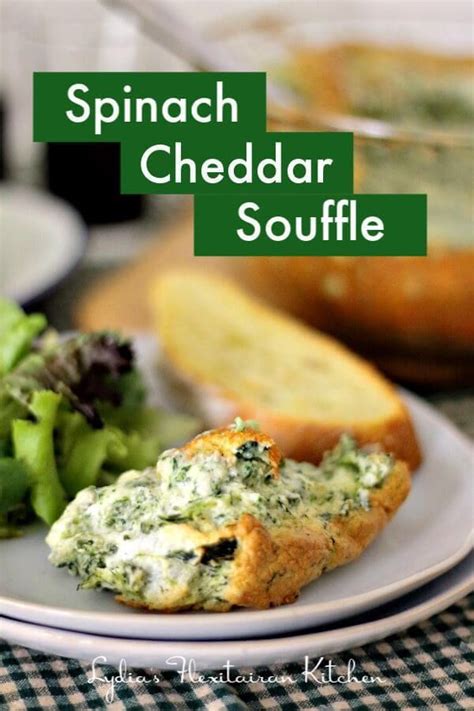 Spinach Cheddar Souffle Recipe Fine Cooking Stuffed Peppers Flexitarian