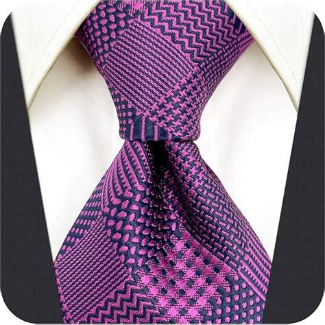 S W SHLAX WING Corbatas Para Hombre Conjunto De Corbata Morada Corbata