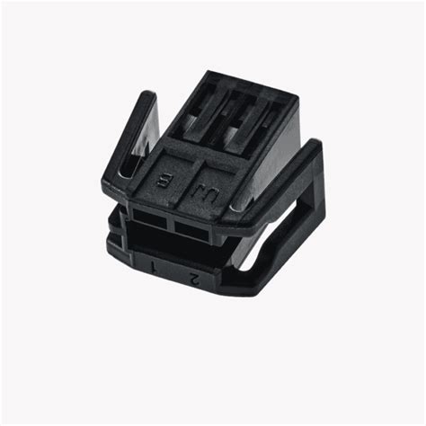 Pcb Slot Pin Female Connector Black Uju Electronics