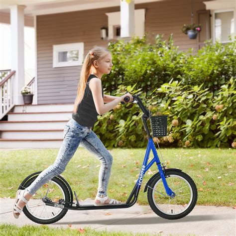 HOMCOM Kinderroller Scooter Tretroller Mit Kaufland De