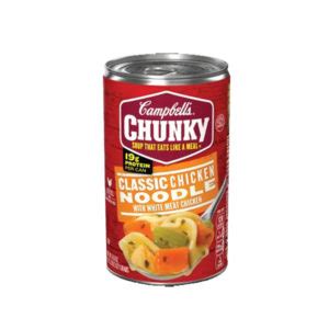 Campbells Chunky Roadhouse Beef Beans Chili Soup 19 Oz Lil Generals