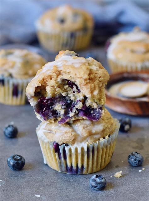 Vegan Blueberry Muffins Gluten Free And Easy Elavegan