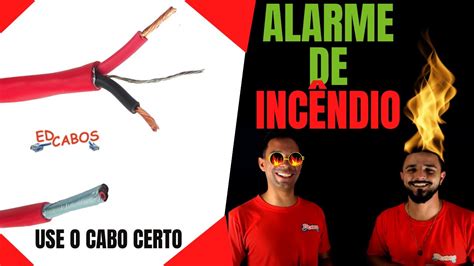 CABO DE ALARME PARA INCENDIO ED CABOS YouTube