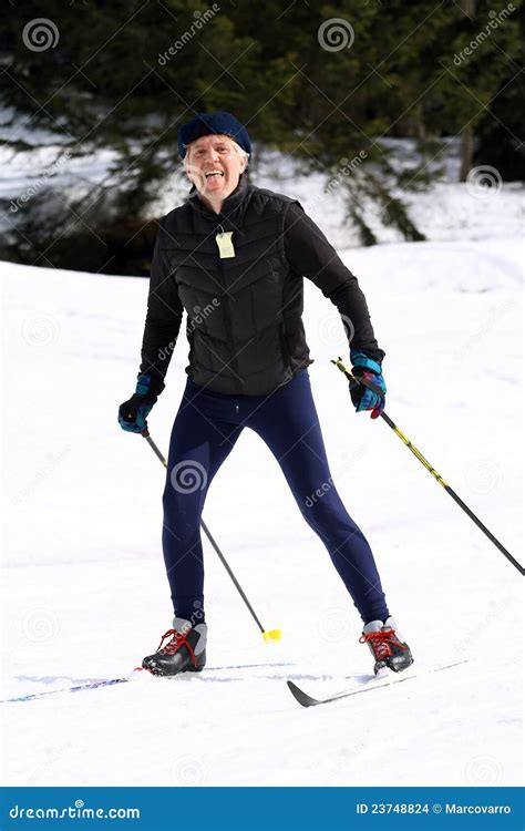 Man skiing stock photo. Image of skiing, snow, alps, sticking - 23748824