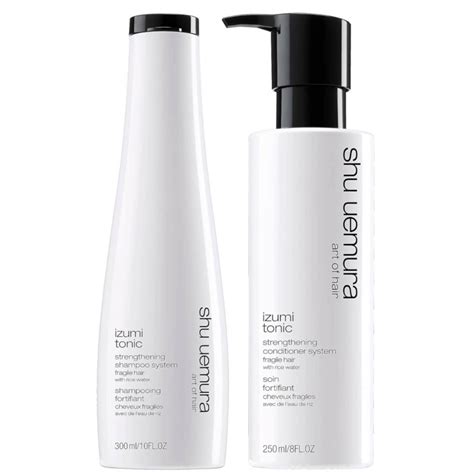 Shu Uemura Art Of Hair Izumi Tonic Rice Water Shampoo And Conditioner