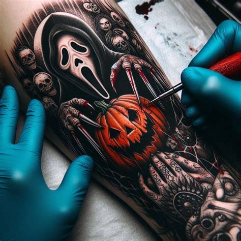 These Small Simple Horror Movie Tattoos For Hand Will Leave You Haunted