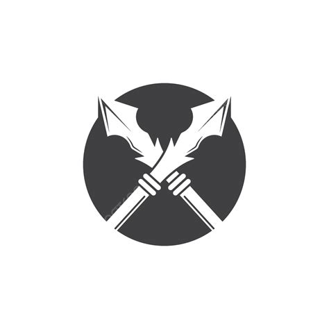 Spear Icon Vector Illustration Design Sport Antique Spear Vector Sport