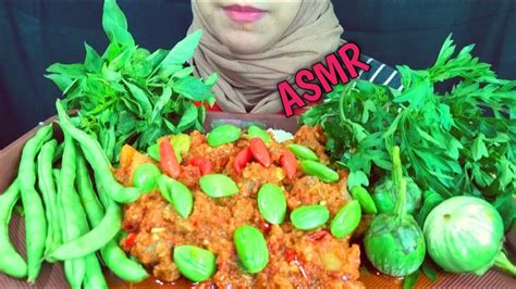 Asmr Sambal Ati Ampela Lalapan Mentah YouTube