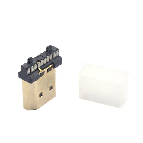 Best Hd Multimedia Interface Usb H D M I Male Socket Double Buckle Post Connector Manufacturer