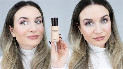 Testing Guerlain Terracotta Le Teint Healthy Glow Foundation Transfer