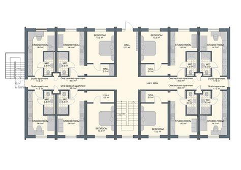 Residential Building Floor Plans