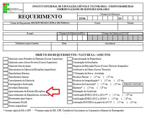 Aproveitamento De Disciplinas Cursos T Cnicos Subsequentes E