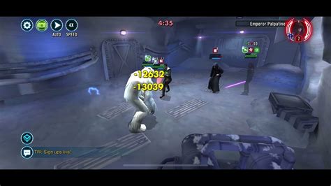 GAC Wampa Omicron Vs Starkiller 3v3 YouTube