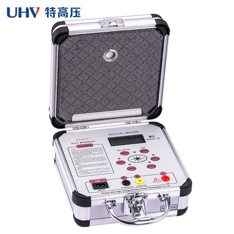 Ht Digital High Voltage Insulation Resistance Tester Portable Meg