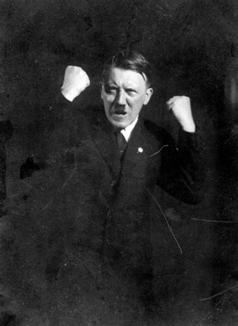 Posed Portraits Of Adolf Hitler Giving A Speech Works By Heinrich