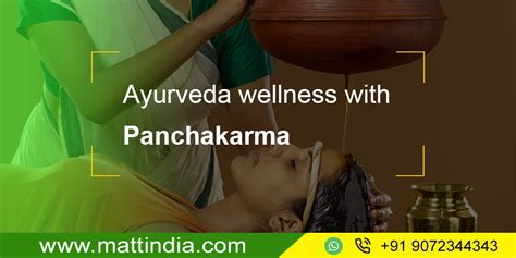 Ayurveda Wellness With Panchakarma Mattindia Kerala