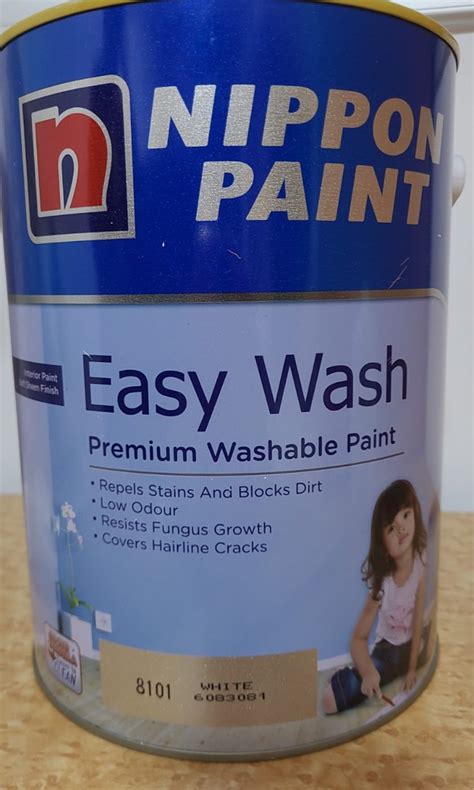 Nippon Paint Easy Wash White Furniture Home Living Outdoor