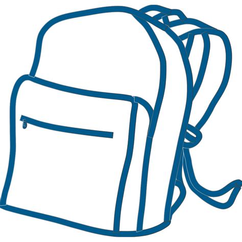 Blue Backpack Png Svg Clip Art For Web Download Clip Art Png Icon Arts