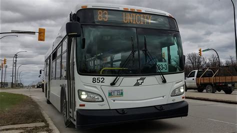 Riding Winnipeg Transit Xd On Route Unicity Youtube