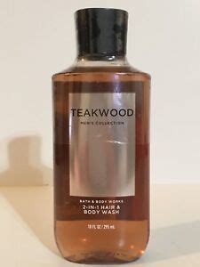 Lot Bath Body Works Teakwood For Men Body Wash Shower Gel Fl Oz