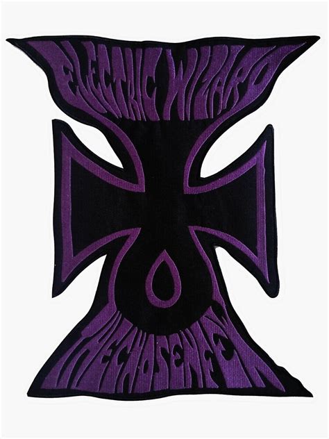 Purple Black Logo Sticker For Sale By Adamgarrow Redbubble