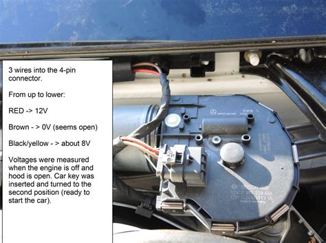 W212 Wiper Motor Wiring Question Mercedes Forum Mercedes Benz Enthusiast Forums