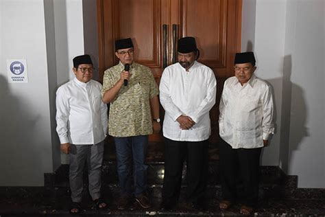 Anies Muhaimin Dan Surya Paloh Hadiri Buka Puasa Bersama Di Rumah Jusuf