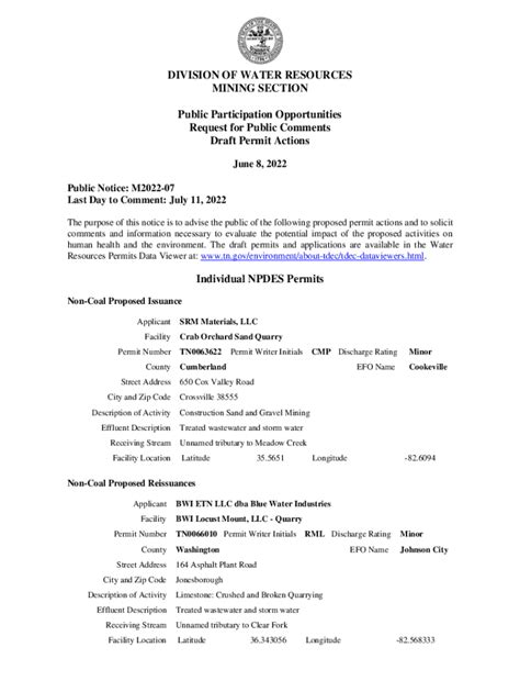 Fillable Online Rcra Public Participation Manual Edition Us Epa