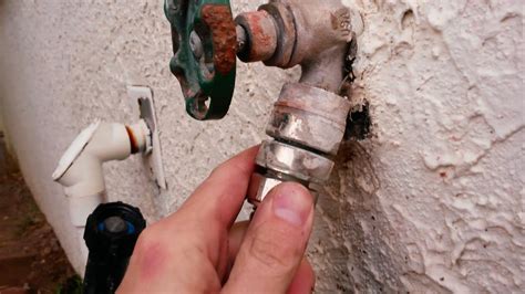 Outside Water Spigot Diagram Anti Siphon How To Install An O