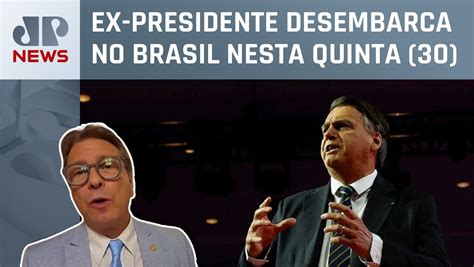 Deputado analisa volta de Bolsonaro ao Brasil Não vejo motivo para