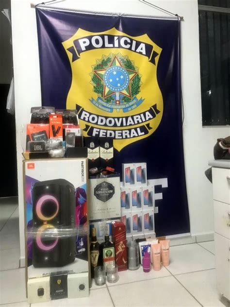 Prf Apreende Na Br Produtos Importados Ilegalmente No Valor De R