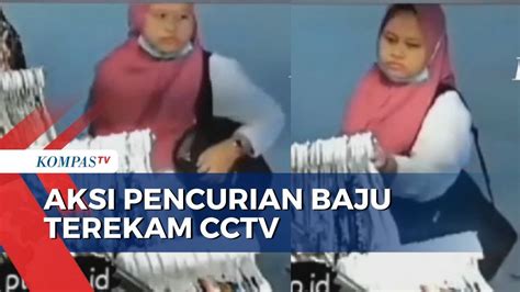 Modus Pura Pura Belanja Wanita Ini Terekam Cctv Tengah Beraksi Curi