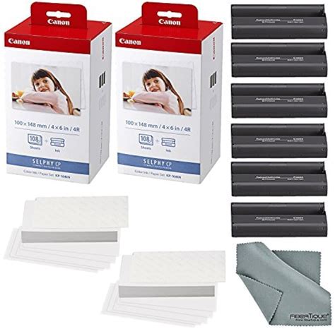 Amazon Canon Pack Color Ink Paper Set Kp Ip For Cp Printers