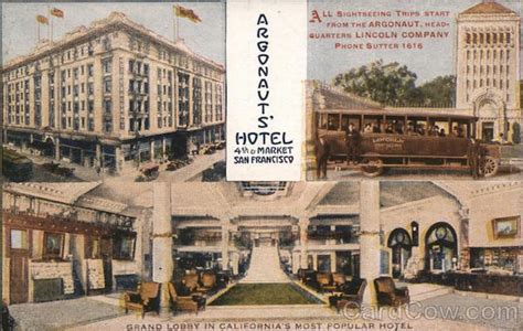 Hotel Argonaut San Francisco, CA Postcard