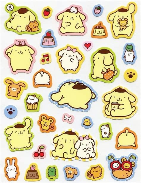 Sanrio Sticker Printables Kawaii Stickers Aesthetic Stickers Cute