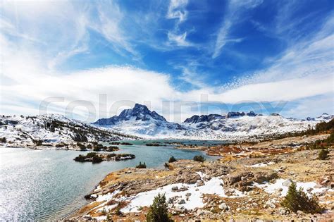 Thousand Island Lake Stock Image Colourbox