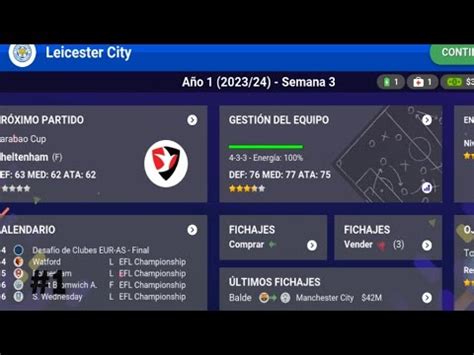 RECONSTRUYENDO AL LEICESTER CITY En WorldSoccerChamps Parte 1