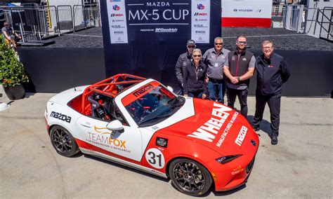 Whelen Engineering And Team Fox Racing For A Cure Announce Mazda Mx