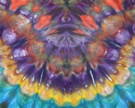 Tie Dye Shirt Extra Large Psychedelic Clothing Trippy Shirt 60s