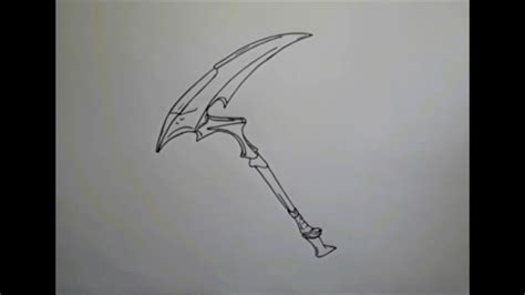 Wefalling: How To Draw The Reaper Pickaxe