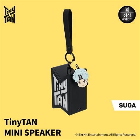 Bts Tinytan Mini Speaker Eve Pink K Pop