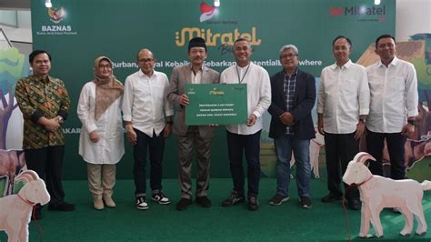 Baznas Siap Salurkan Paket Daging Kurban Dari Mitratel Ke